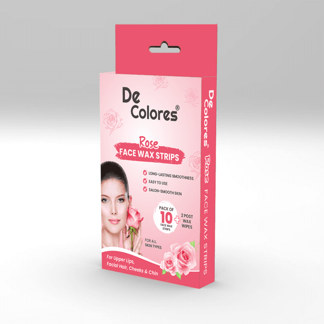 Facial Wax Strips for Women - 2x10 Strips Image