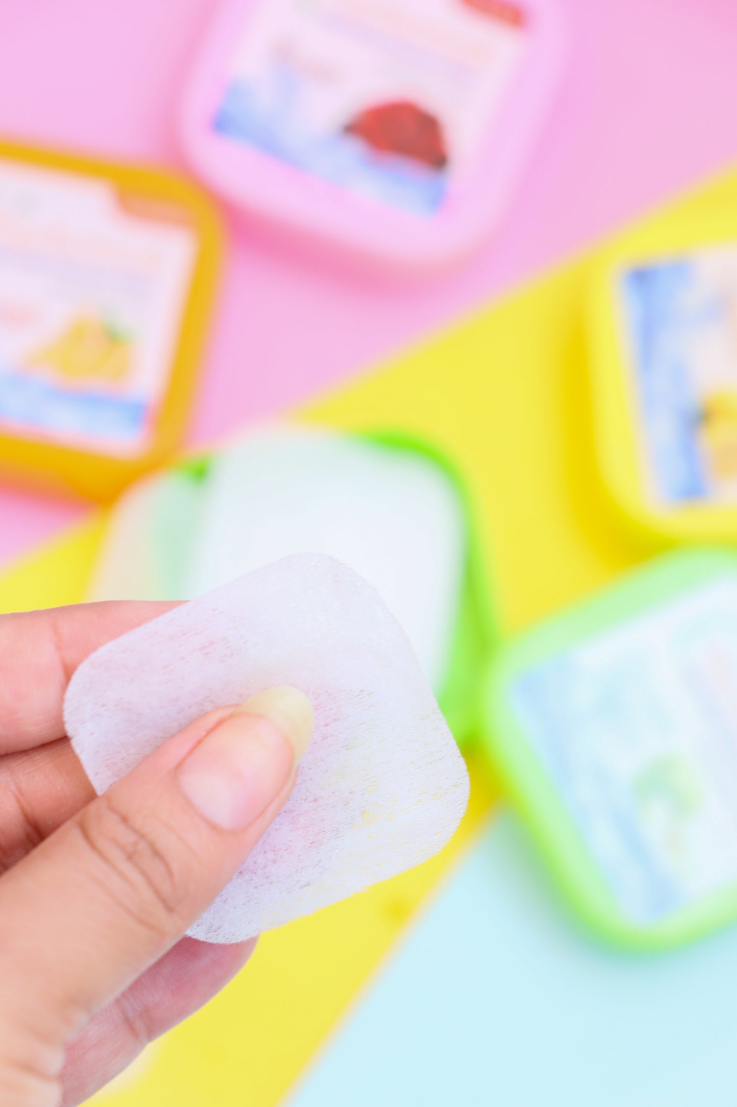 Herbonica Nail Polish Remover Wipes- (30 Pads) x 4 Box (Rose + Orange + Lemon + Green Apple)