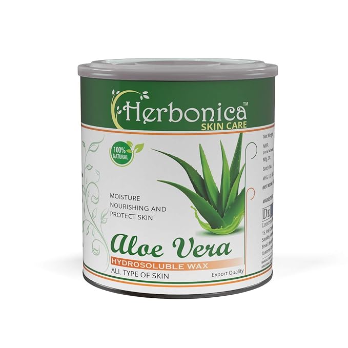 Herbonica Aloe Vera Wax for All Type Skin, 800 g