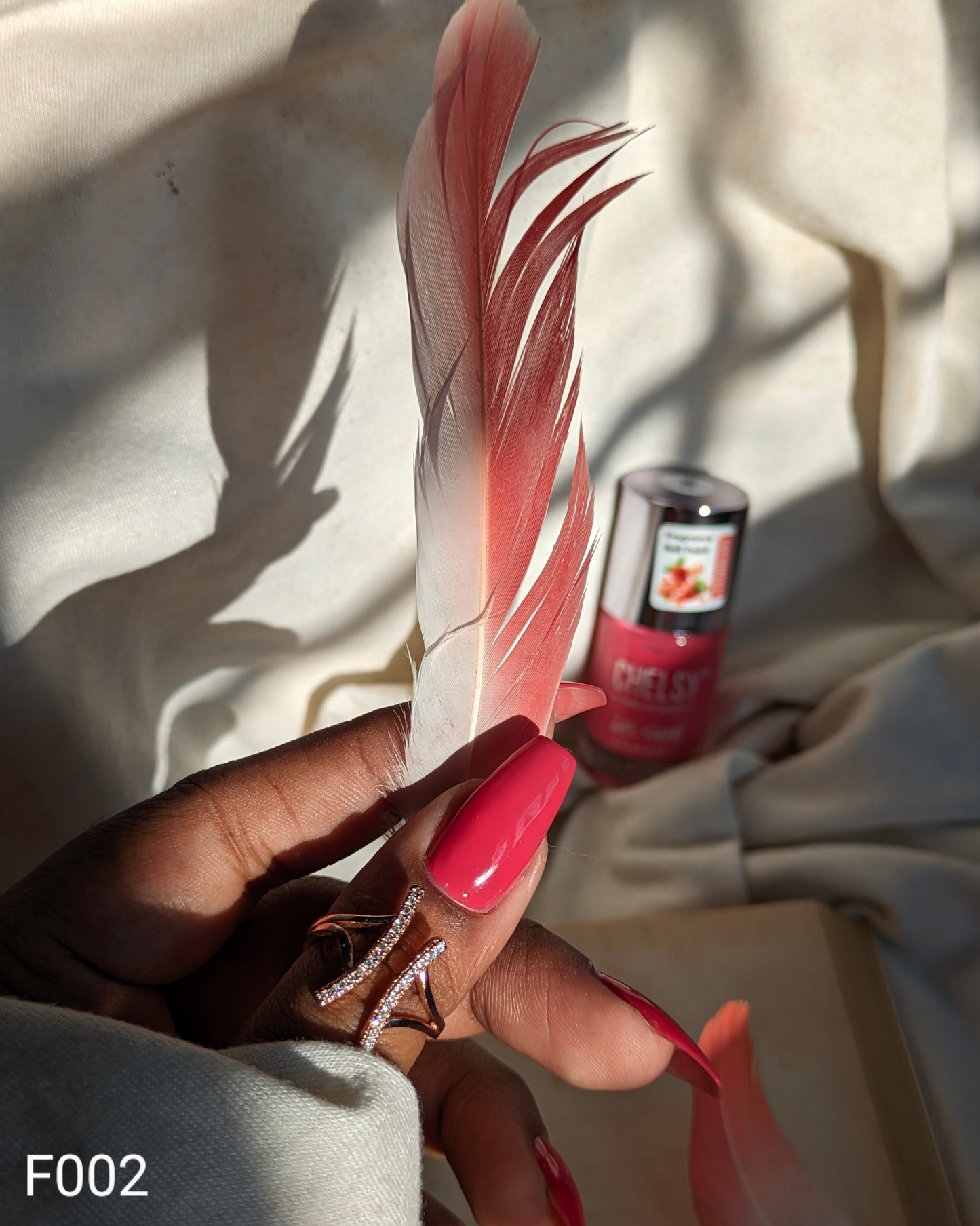 Chelsy Glossy Gel Shine Fragrance Nail Polish 11ML x4 (pack of 4) (F001+F002+F004+F008)