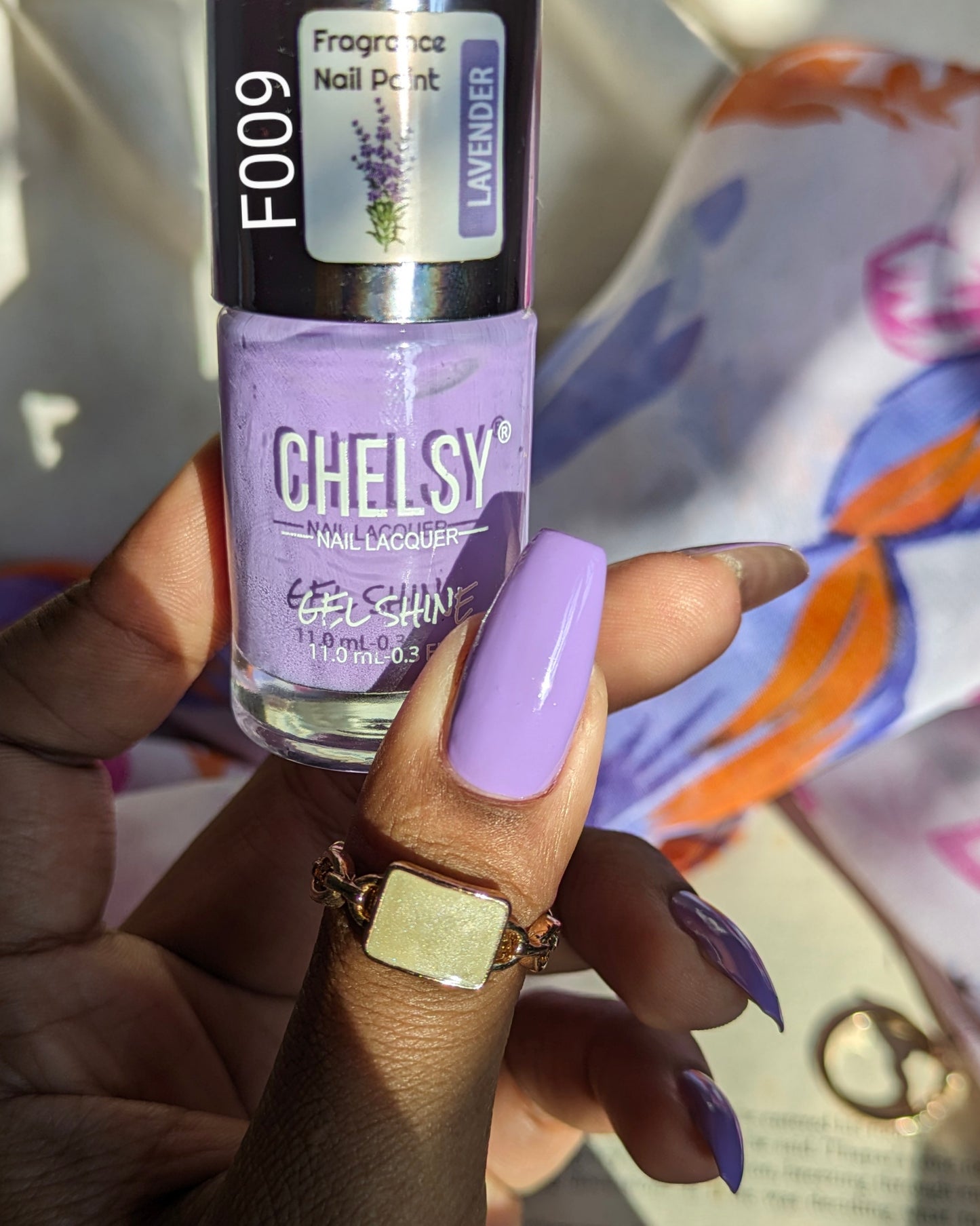 Chelsy Gel Shine Nail Polish 11 ML × 3 (Pack of 3)  (F002 + F005 + F009)