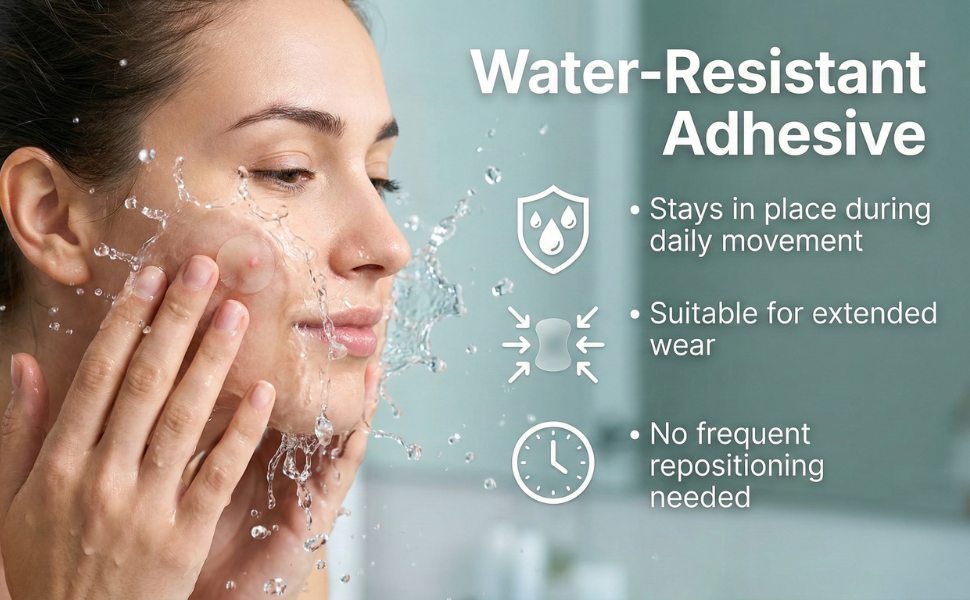 CHELSY Acne Pimple Patches (36 Count) – Pack of 1  With 0.5% Salicylic Acid | Hydrocolloid | Waterproof | Ultra-Thin & Transparent