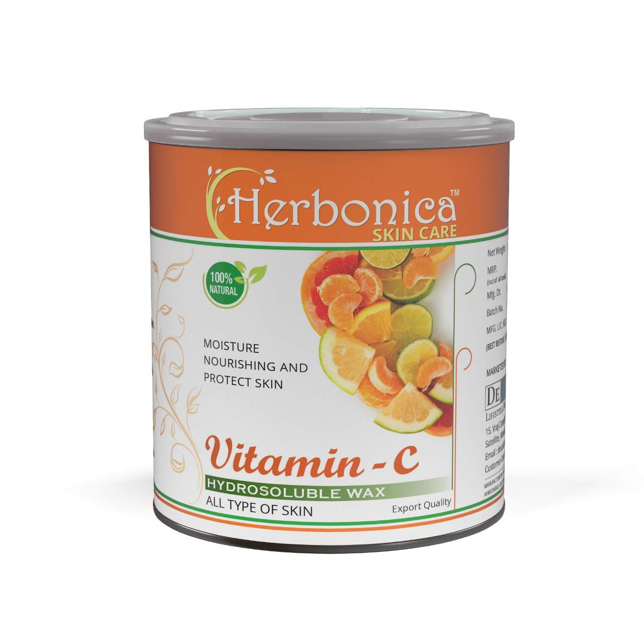 Herbonica Wax Vitamin c for All Type Skin, 800 g